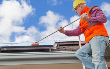 Great Bradley soft wash roof cleaning